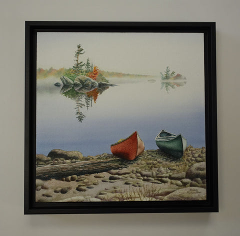 Reunion, watercolour by Karen Richardson