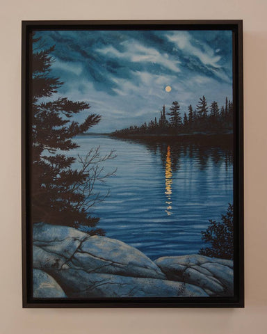 Some Enchanted Evening, watercolour by Karen Richardson