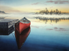 Spirit of the North, watercolour by Karen Richardson