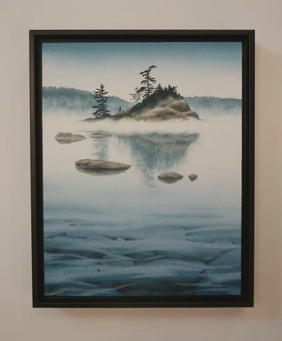 The Answer Will Come, watercolour by Karen Richardson