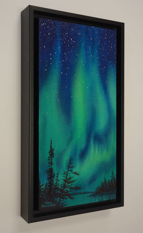 Northern Magic, watercolour by Karen Richardson