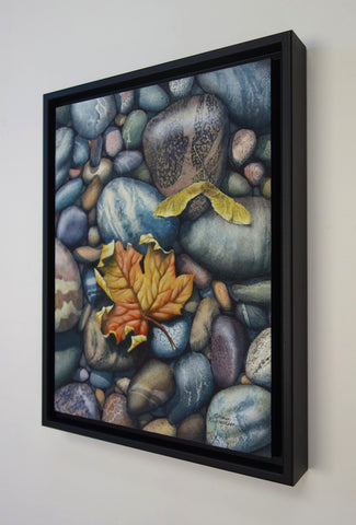 Starting Over, watercolour on panel, 12 x 9" (SOLD)