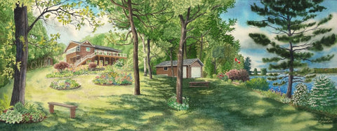 Tagalon Reborn, watercolour by Karen Richardson