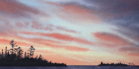 The Wonder of It All, watercolour by Karen Richardson