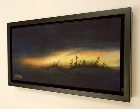 Up at the Crack of Dawn, watercolour by Karen Richardson