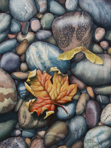 Starting Over, watercolour by Karen Richardson