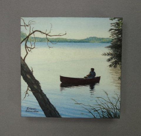 Floating in Silence, painting by Karen Richardson