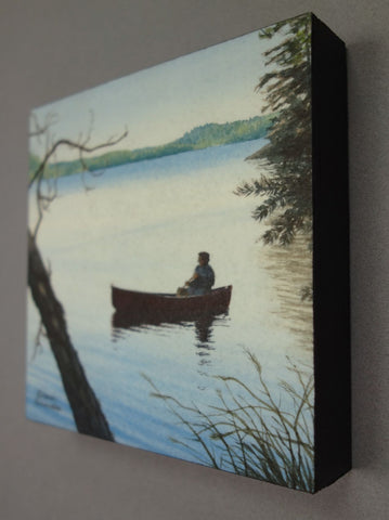 Floating in Silence, painting by Karen Richardson