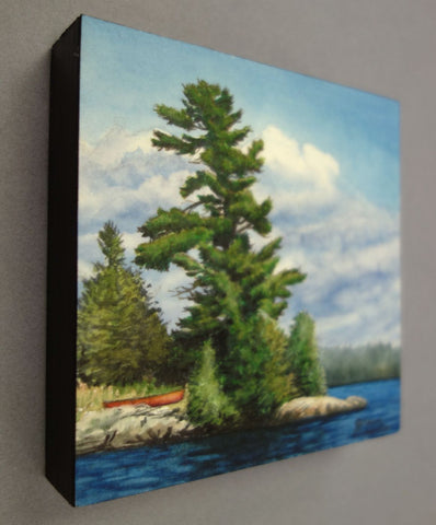 Haven on the Shore, painting by Karen Richardson