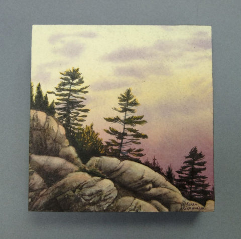 Northern Nocturne, painting by Karen Richardson