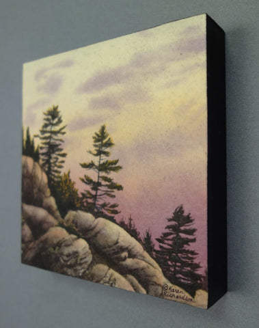 Northern Nocturne, painting by Karen Richardson