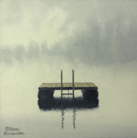 Waiting Patiently, painting by Karen Richardson