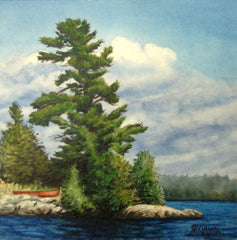 Haven on the Shore, painting by Karen Richardson