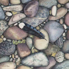 Land of the Blue Jay, watercolour by Karen Richardson