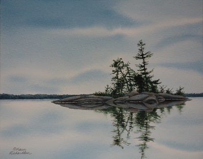 At Rest, watercolour by Karen Richardson