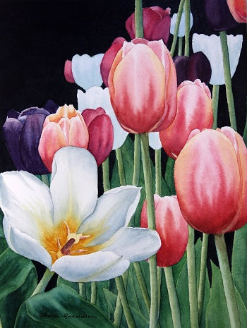 Spring Splendour, watercolour by Karen Richardson