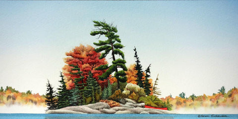 Autumn Dream, watercolour by Karen Richardson