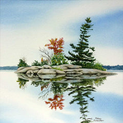 On a Clear Day, watercolour by Karen Richardson